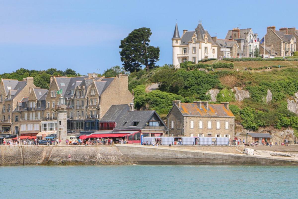 L'Ostra 0, Appartement Haut Standing Front De Mer A Cancale Sur Le Port De La Houle Luaran gambar