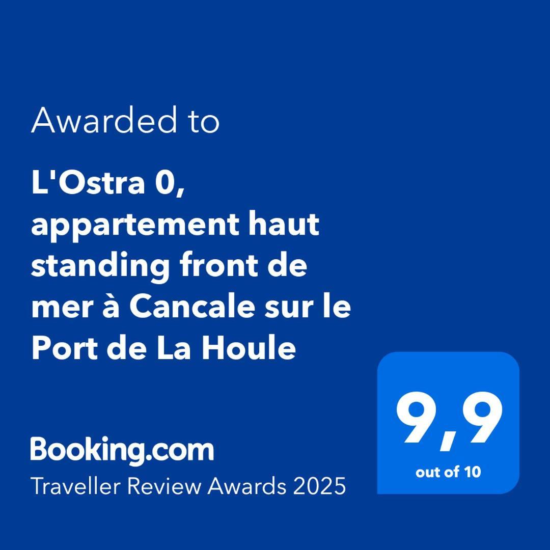 L'Ostra 0, Appartement Haut Standing Front De Mer A Cancale Sur Le Port De La Houle Luaran gambar